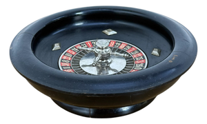 Vintage French Miniature Roulette Wheel, 1990s