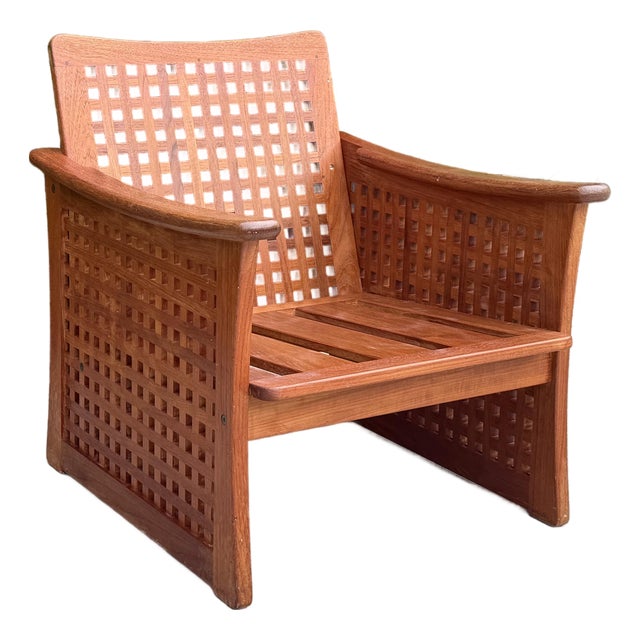 Vintage Kircodan Modern Teak Lounge Chair For Sale