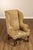 Early 21st Century Lee Jofa Pair Of Custom Upholstered Wingback "Mayfair" Armchairs For Sale - Image 5 of 18