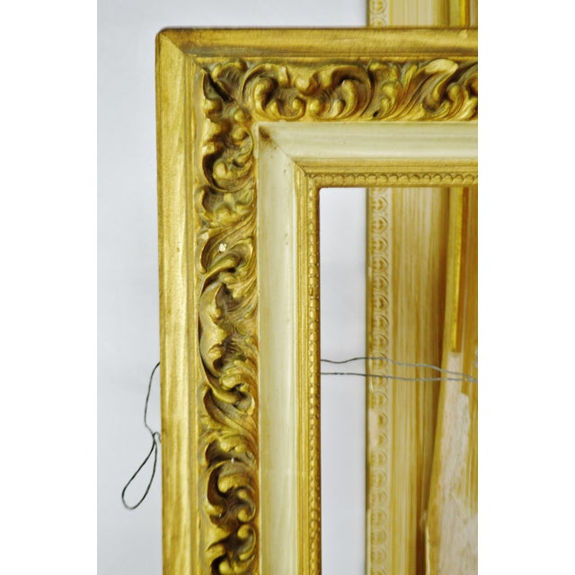 Vintage Large Wood Picture Frames Group of 5 Chairish