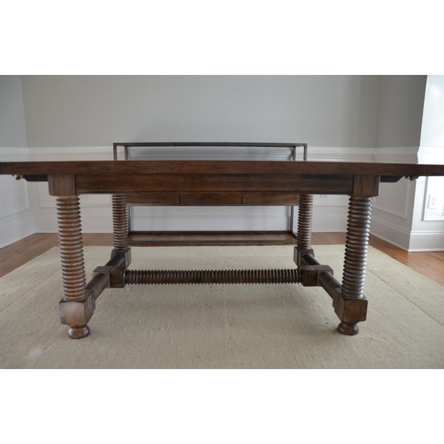 Compass Trestle Dining Table by Bassett Chairish