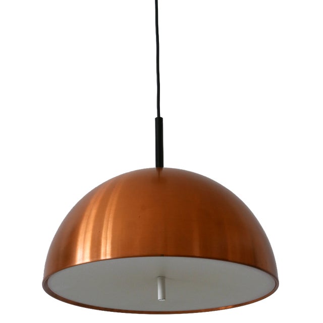 Mid-Century Modern Copper Pendant Lamp from Staff & Schwarz, 1960s For Sale
