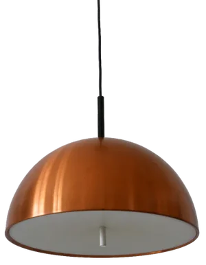 Mid-Century Modern Copper Pendant Lamp from Staff & Schwarz, 1960s