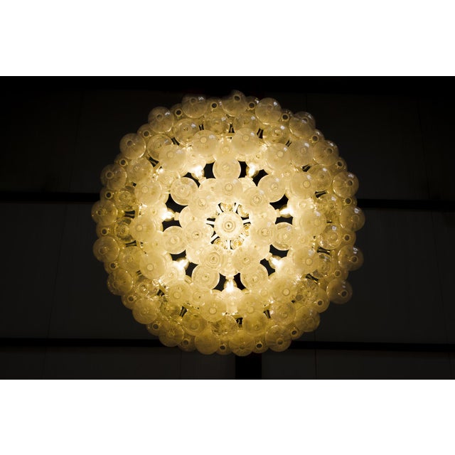 Tulipan Waterfall Glass Chandelier from Kalmar, Austria, 1960s For Sale - Image 18 of 18