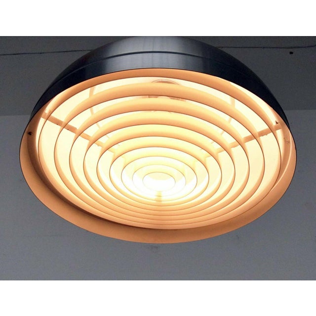 1960s Mid-Century Space Age Danish Model P 232 L Globe Pendant Lamp by Svend Middelboe for Nordisk Solar, 1960s For Sale - Image 5 of 13