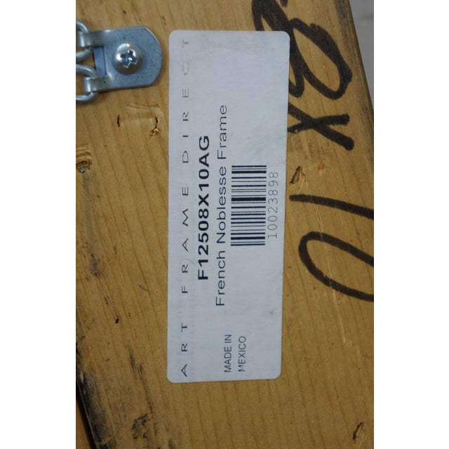 Late 20th Century Timeless Treasures Coastal Seascape Family on the Beach Oil Painting 20" For Sale - Image 4 of 12