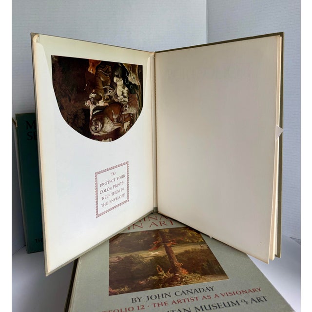 1950s Complete 1958 Metropolitan Museum of Art Metropolitan Seminars in Art Portfolio Set — 14 Volumes With Color Plates For Sale - Image 5 of 11