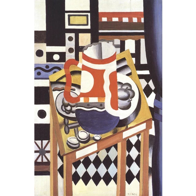 Artist: Fernand Leger Title: Still Life with Beer Mug Year: 2000 Signed: No Medium: Offset Lithograph Paper Size: 31.5 x...