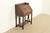 Charles Limbert Stickley Brothers Style Antique Mission Oak Arts & Crafts Drop Front Secretary Desk With Inlaid Marquetry, Circa 1910 For Sale - Image 4 of 16
