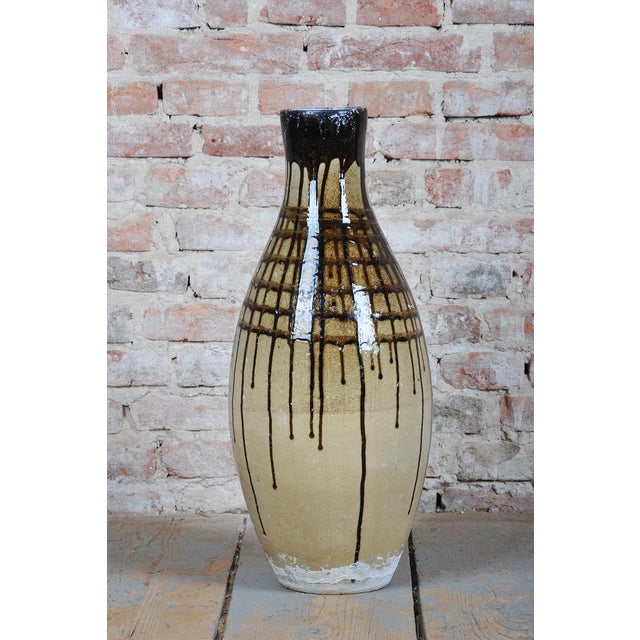 Mid-Century Vase in Ceramic, Czech, 1950s For Sale - Image 4 of 10