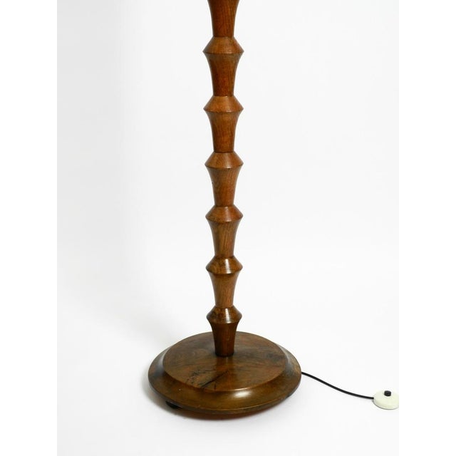 Large Floor Lamp in Dark Oak, Germany, 1930s For Sale - Image 15 of 18