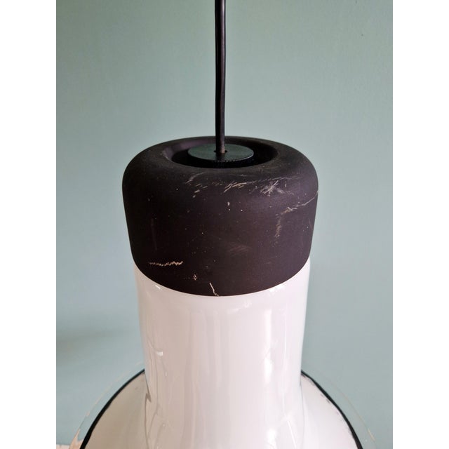 Large Mid-Century Modern Glass Pendant Light from Peill & Putzler, 1970s For Sale - Image 13 of 18