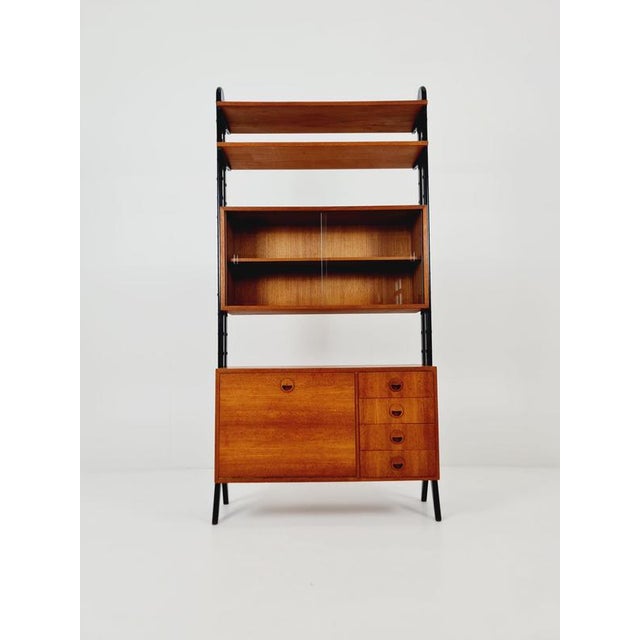 Mid-century original vintage teak bookshelf system/bookcase by Bengt Ruda from the 1960s - Danish design. Design: Danish...