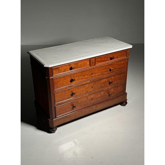 2000 - 2009 19th Century Mahogany Chest of Drawers For Sale - Image 5 of 18