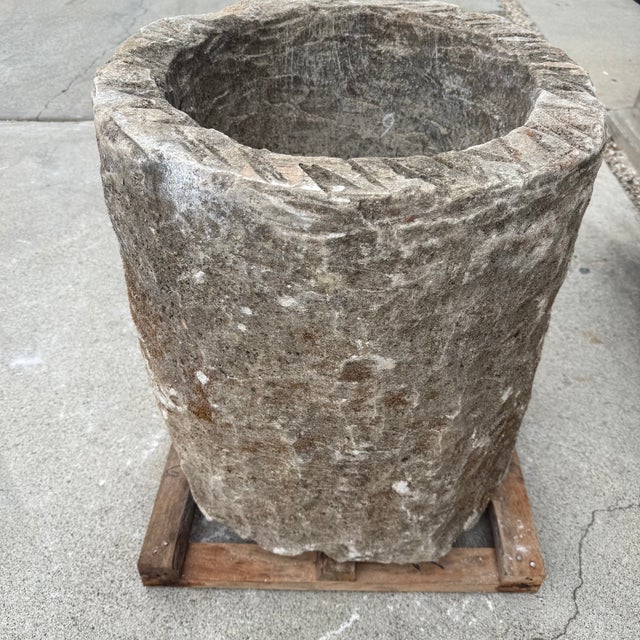 Antique Limestone Trough 51226d For Sale - Image 9 of 9