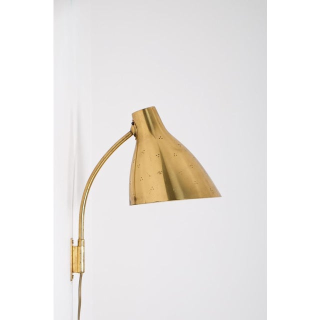 Vintage Wall Lamp by Lisa Johansson-Papé for Orno, 1950s For Sale - Image 3 of 7