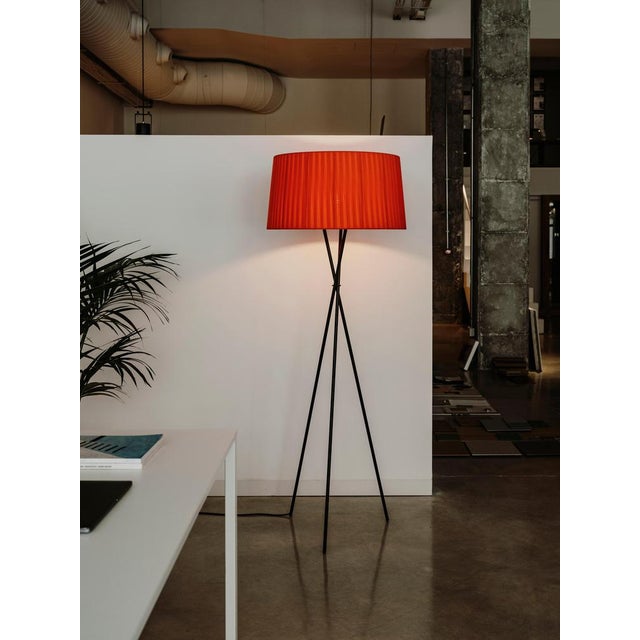 Black Trípode G5 Floor Lamp by Santa & Cole For Sale - Image 12 of 14