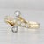 Metal 0.33ctw Diamond Bypass Ring 14k Yellow Gold Size 9 Contoured, Size 9 For Sale - Image 7 of 7