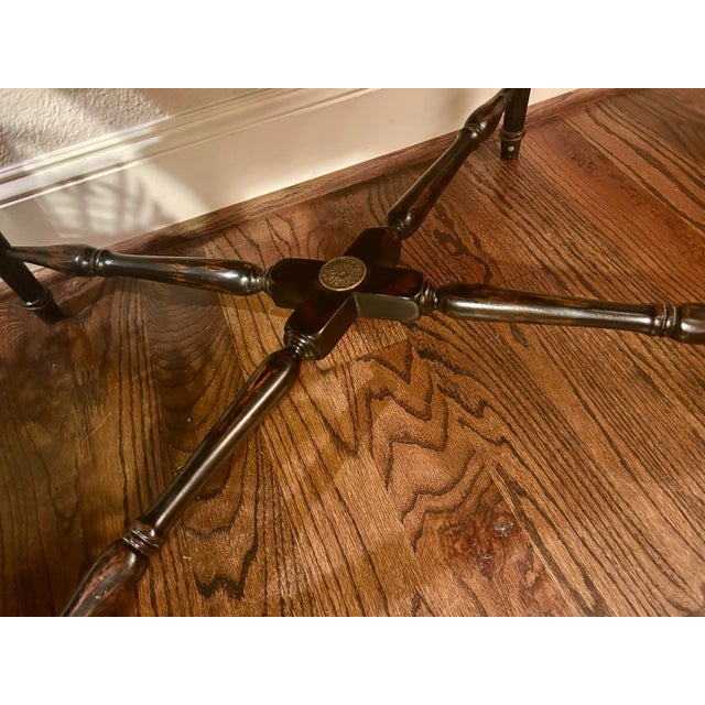 Black 1990s Faux Tortoise Shell Accent Chest by Theodore Alexander For Sale - Image 8 of 10