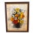 Large Mid-Century Modern Floral Still Life Painting For Sale