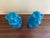 1960s Japanese Turquoise Glazed Porcelain Foo Dog Guardian Lions, Pair For Sale - Image 11 of 12