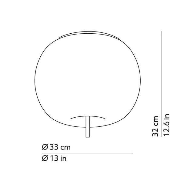 Not Yet Made - Made To Order Kushi' Opaline Glass and Copper Ceiling Lamp for Kdln For Sale - Image 5 of 9