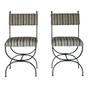 Pair of Arcade Chairs by Design Frères