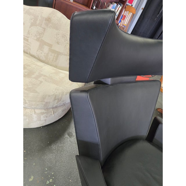 Metal Oksen Fritz Hansen Lounge Chair W/ Ottoman For Sale - Image 7 of 10