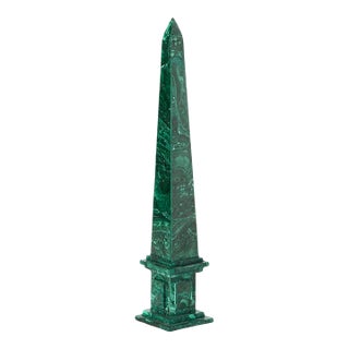 Malachite Obelisk For Sale