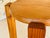 Vintage Fir Wood Stool with Fins, 1970s For Sale - Image 4 of 18