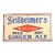 Seilheimers Porcelain Ginger Ale Advertising Sign, C. 1930s For Sale