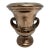 Vintage Bronze Toned Urn Shaped Vase or Vessel For Sale