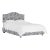 Ashland Bed in Blue Voysey Vine, California King For Sale
