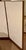 Original retail $2997, stylish Barbara Barry for Baker / McGuire Ivory Grasscloth Curtin Call Screen/Room Divider, warm...