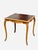 Brown Kittinger Style Faux Bamboo Chairs and Petite Game Table For Sale - Image 8 of 18