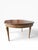 Antique Neoclassical Dining Table With Bird’s Eye Maple Top and Distressed Painted Base — Circa 1910s–1920s For Sale - Image 4 of 15