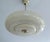 Beige Art Deco Pendant Light in Ivory Glass, 1930s For Sale - Image 8 of 18