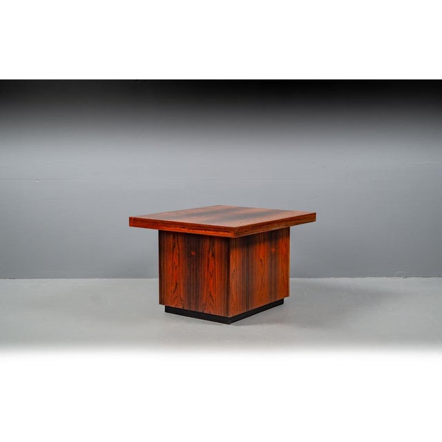 Rosewood Coffee Table with Secret Compartment, 1960s For Sale - Image 11 of 18