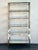 Mid-Century Modern Vintage Chrome and Glass Etagere For Sale - Image 3 of 12