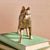 Metal Sly Fox Sculpture For Sale - Image 7 of 8