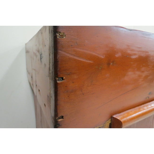 19th Century Antique Primitive Handmade Farmhouse Dry Sink For Sale - Image 6 of 11