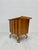 Mid-Century Modern Vintage Walnut Bar Trolley, 1950s For Sale - Image 3 of 7