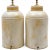 19th Century Pair of Large English Tole Tea Canister Lamps With Chinoiserie Decoration - 19th Century For Sale - Image 5 of 10