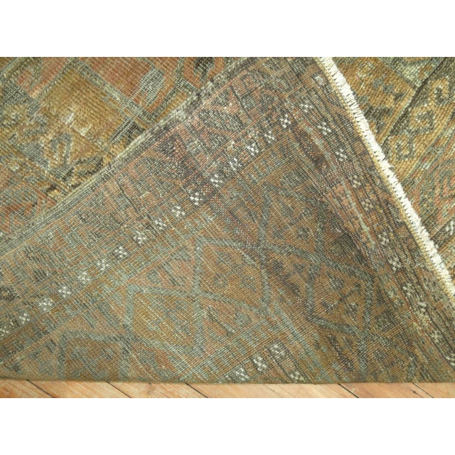 Early 20th Century Zabihi Collection Tribal Geometric Persian Gallery Size Carpet For Sale In New York - Image 6 of 10