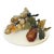 Pair MCM Agate Stone Fruit For Sale