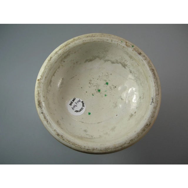 19th Century Chinese Famille-Verte Porcelain Candle Holder For Sale - Image 10 of 12