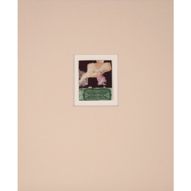 "No. 2192" Contemporary Miniature Collage by Michael Pauker For Sale