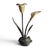 Vintage Brass Lily Flower Candle Holder For Sale - Image 17 of 18