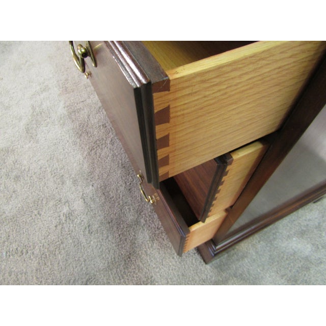 Henkel Harris Solid Mahogany Linen Chest For Sale - Image 9 of 10