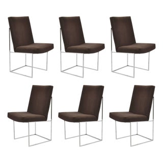 Milo Baughman Dining Chairs by Thayer Coggin (Set of 6) For Sale